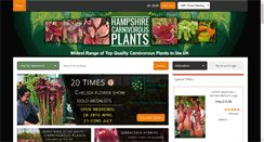 Desktop Screenshot of hampshire-carnivorous-plants.co.uk