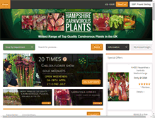 Tablet Screenshot of hampshire-carnivorous-plants.co.uk